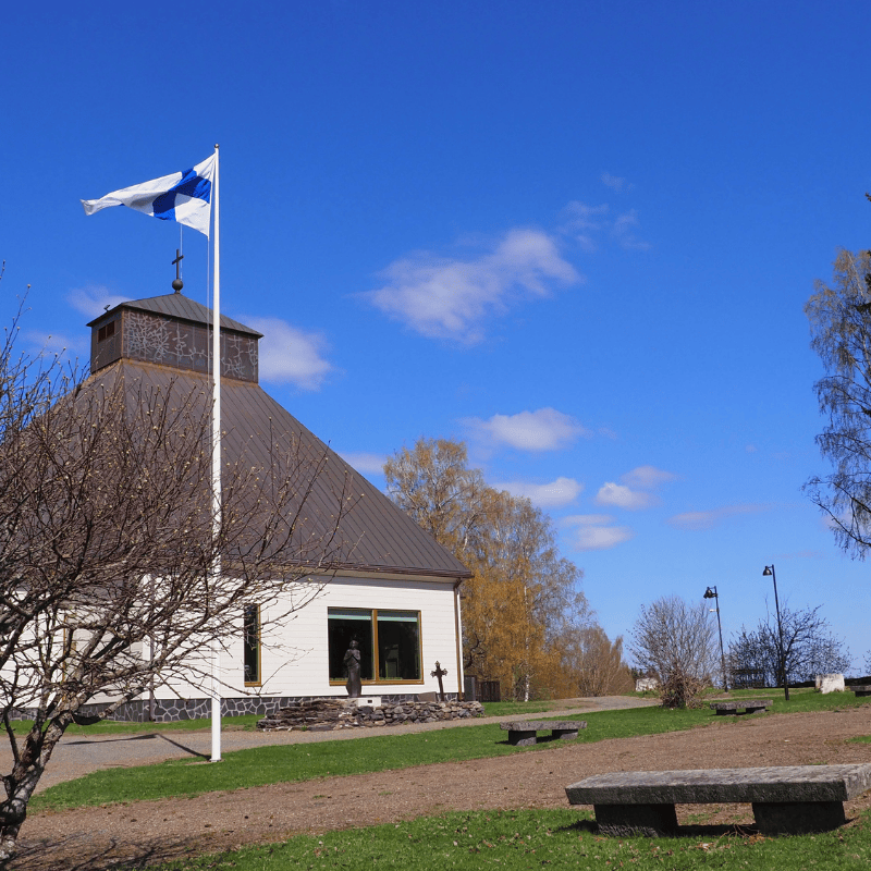 Tiekirkoissa ennätysmäärä kävijöitä kesällä 2025. Kuva: Kirkkopalvelut ry