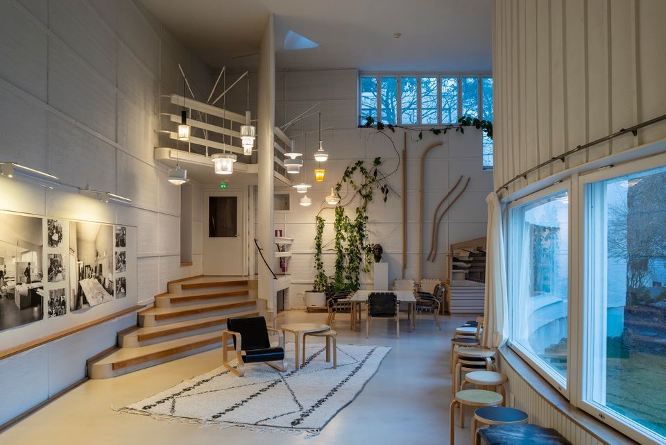 Alvar Aallon ateljee (1954-55, 1962-63), Helsinki. 
