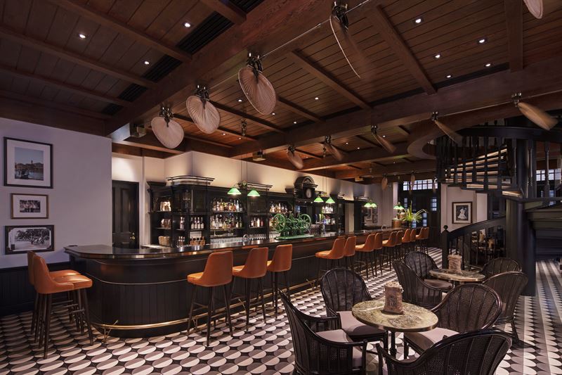 Long Bar Interior
